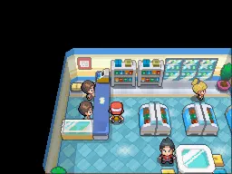 a Poké Mart with camera preset 0A