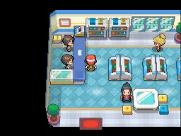 a Poké Mart with camera preset 10
